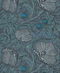Little Greene National Trust Papers III Poppy Trail Air Force Blue