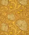 Staal Little Greene National Trust Papers III Poppy Trail Yellow Pink