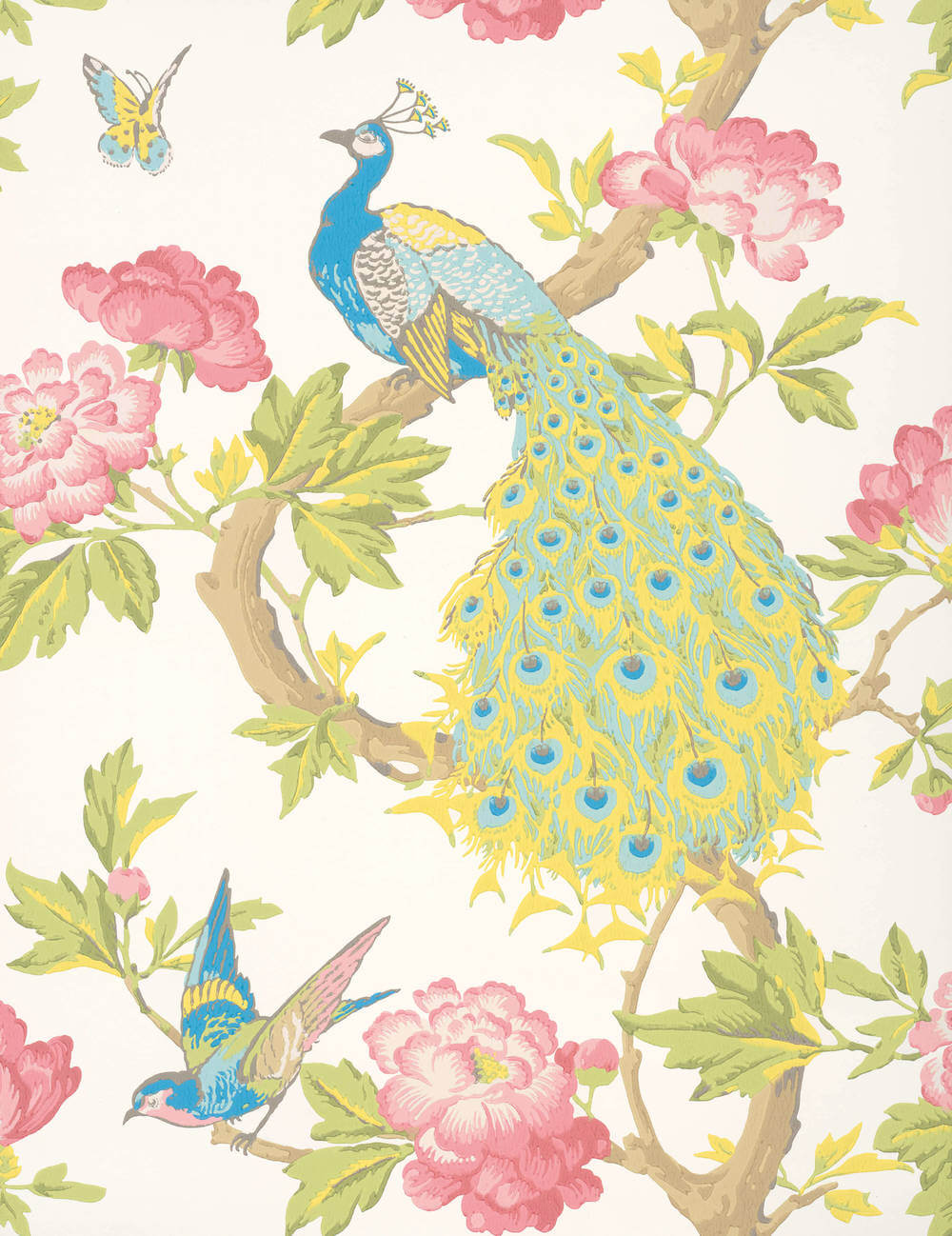 Little Greene National Trust Papers Pavona Blanche