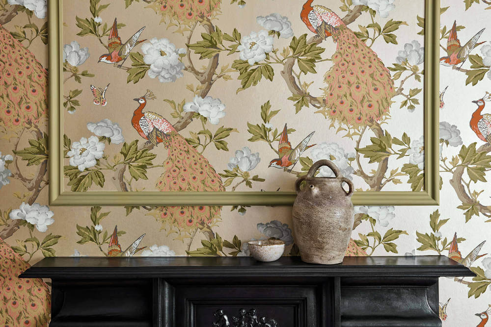 Little Greene National Trust Papers Pavona Gina