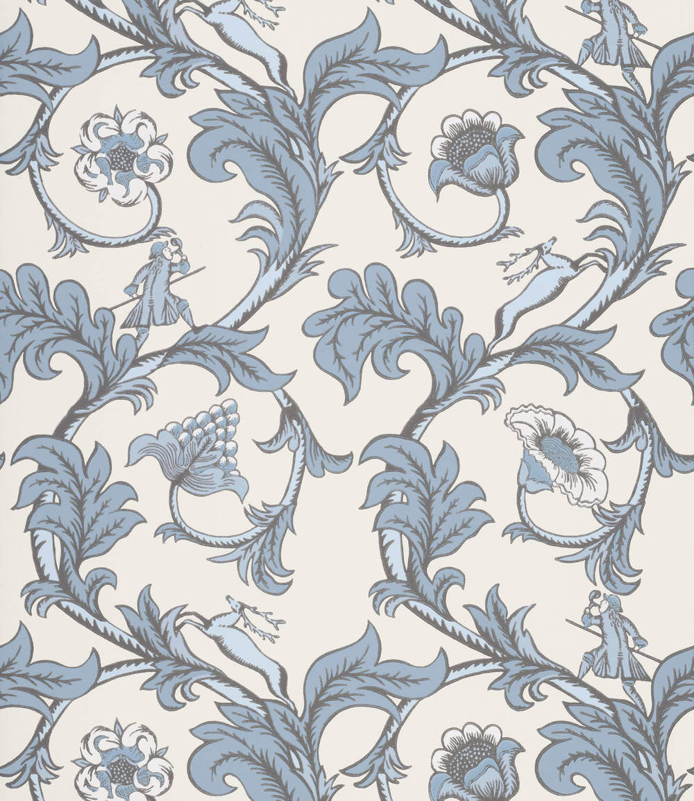 Little Greene National Trust Papers Stag Trail Sky