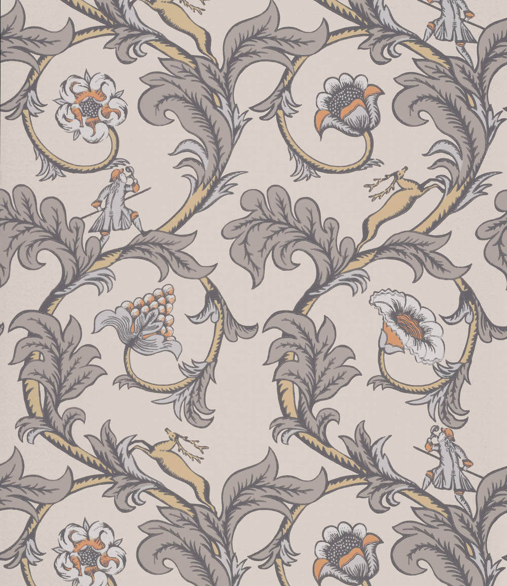 Little Greene National Trust Papers Stag Trail Sterling