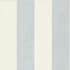 Little Greene Painted Papers Elephant Stripe 1850 Bright White