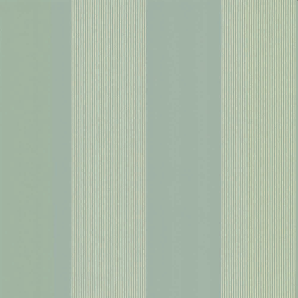 Staal Little Greene Painted Papers Elephant Stripe 1850 Salvia