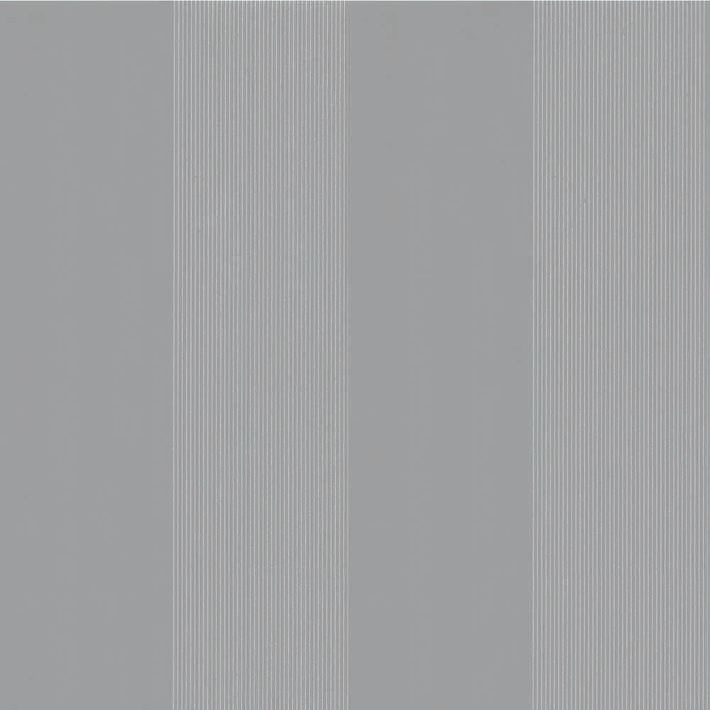 Little Greene Painted Papers Elephant Stripe 1850 Storm