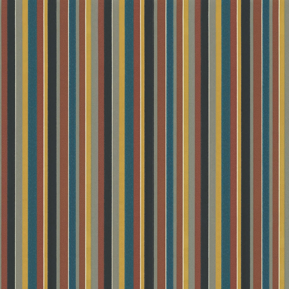 Little Greene Painted Papers Tailor Stripe 1968 Bakerloo