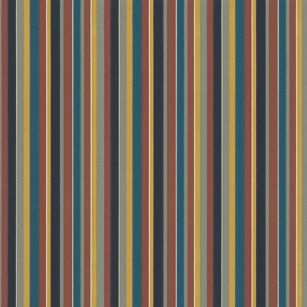 Staal Little Greene Painted Papers Tailor Stripe 1968 Bakerloo