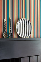 Little Greene Painted Papers Tailor Stripe 1968 Corn