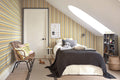 Little Greene Painted Papers Tailor Stripe 1968 Taupe