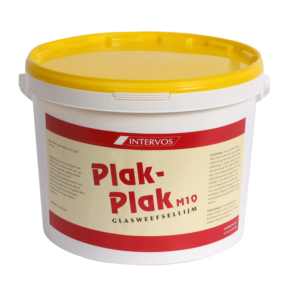 Plak-Plak behanglijm voor Glasvezel- en Glasweefselbehang M10 - 5 kg