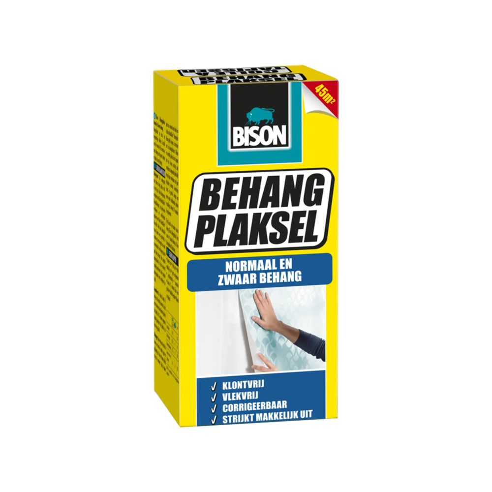 Bisonlijm voor Normaal en Papierbehang
