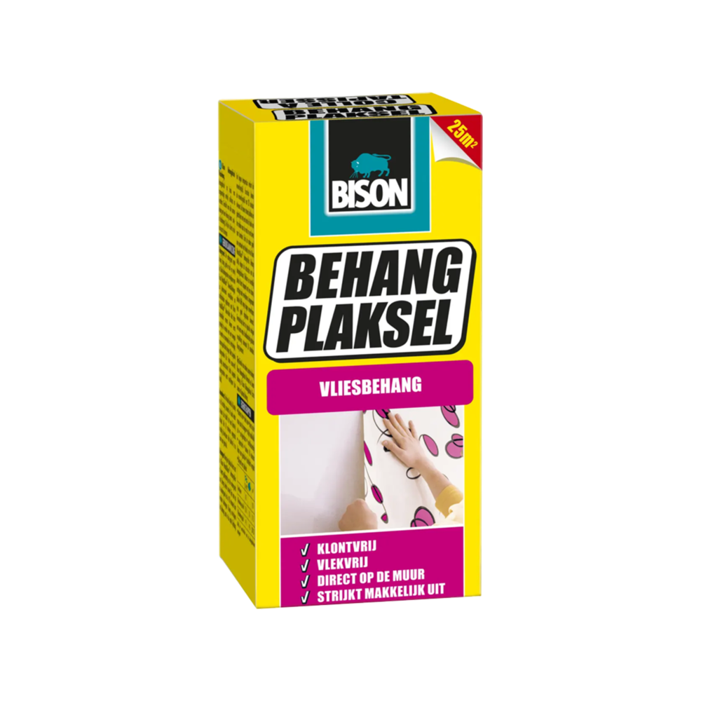Bisonlijm voor Vinyl- en Vliesbehang