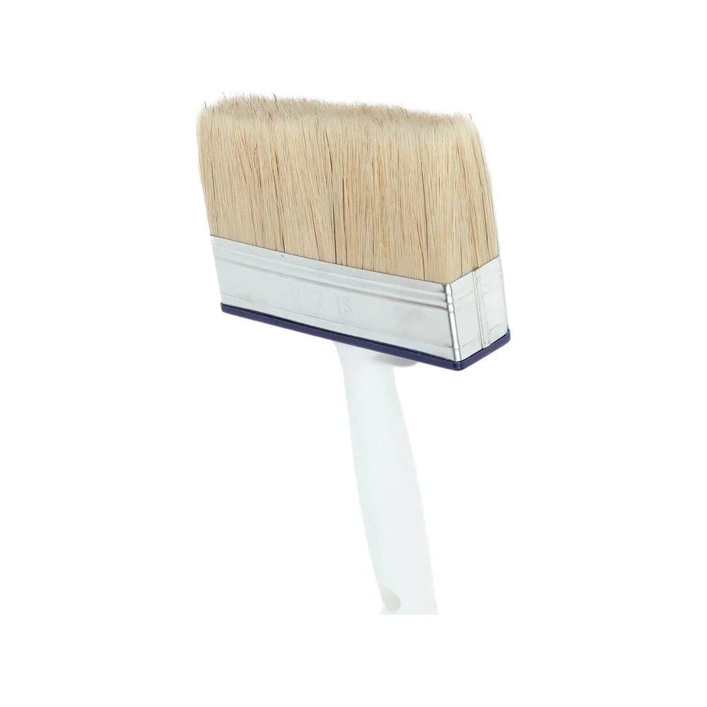 Blokkwast kunststof wit - 12x3 cm