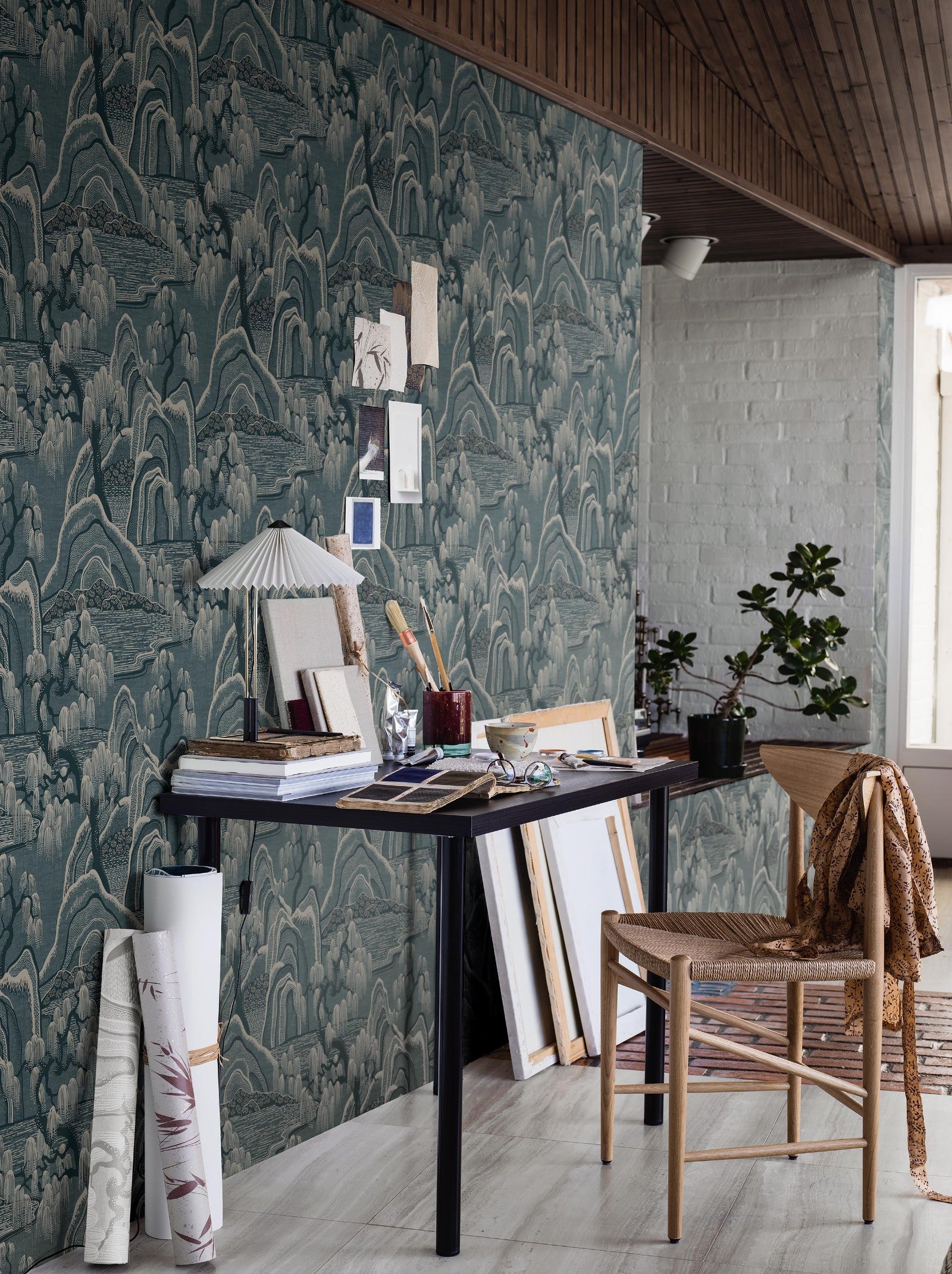 Boråstapeter Icons Indigo Garden 3133