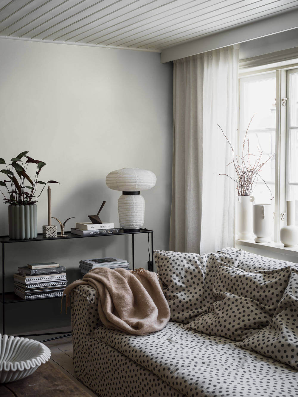 Boråstapeter Linen Airy Grey 4318