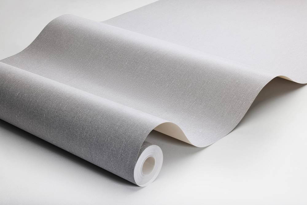 Boråstapeter Linen Ash Grey 4321