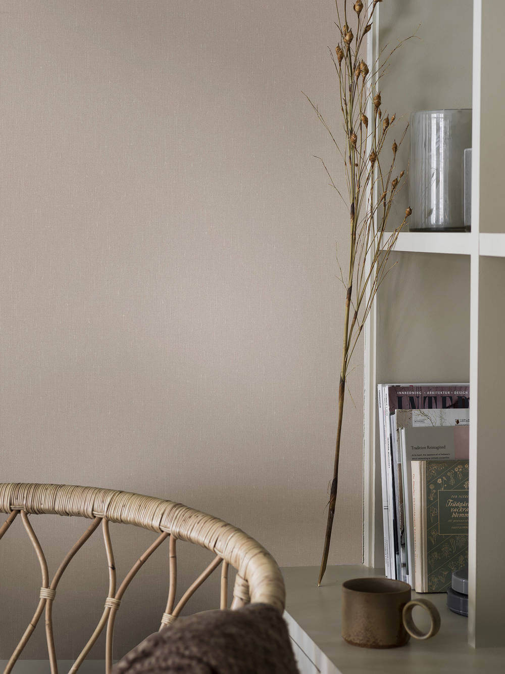 Boråstapeter Linen Soft Blush 4326