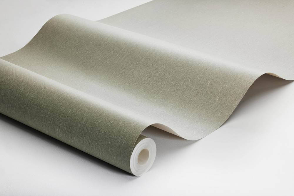 Boråstapeter Linen Soft Olive 4335