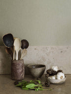 Boråstapeter Linen Soft Olive 4335