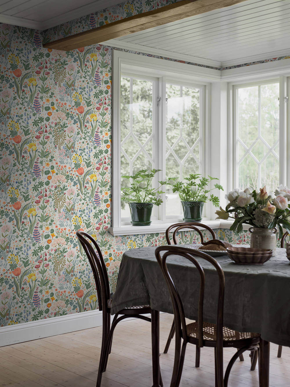 Boråstapeter New Heritage Blomsterhav 2053
