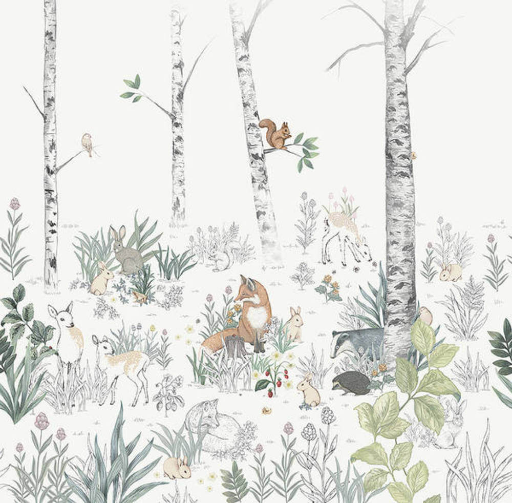 Boråstapeter Newbie Wallpaper II Magic Forest Mural 7481