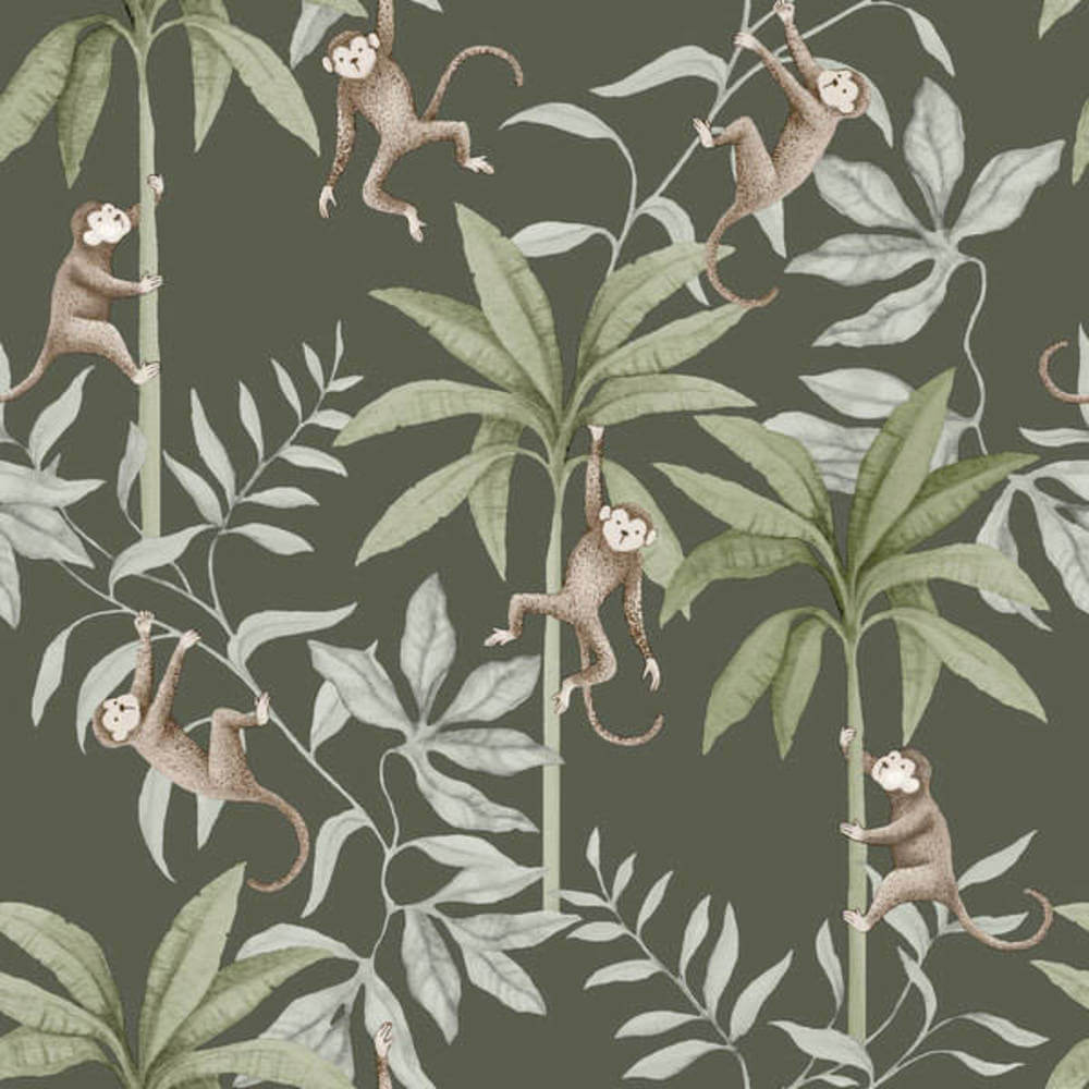 Boråstapeter Newbie Wallpaper II Jungle Friends 6935