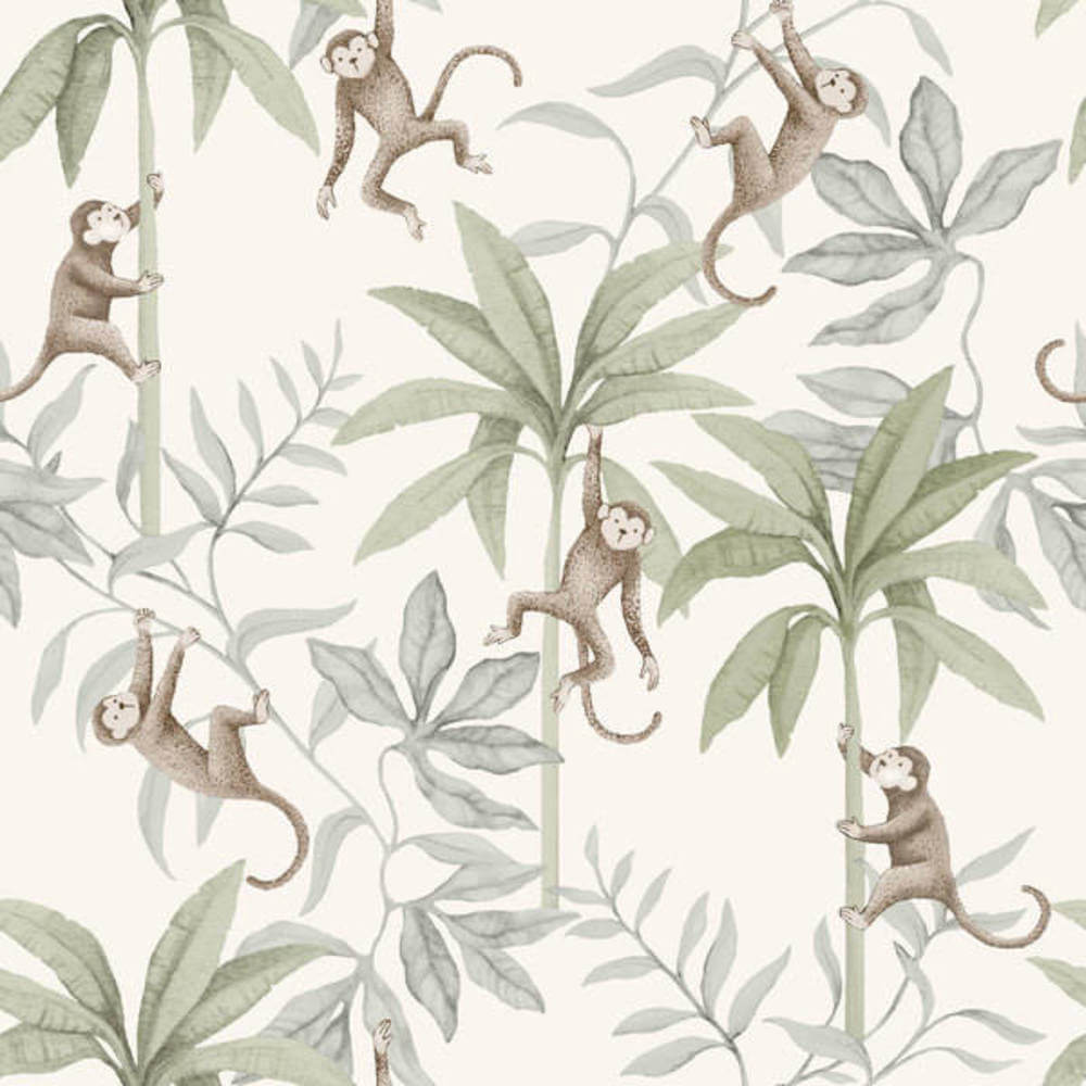 Boråstapeter Newbie Wallpaper II Jungle Friends 6936