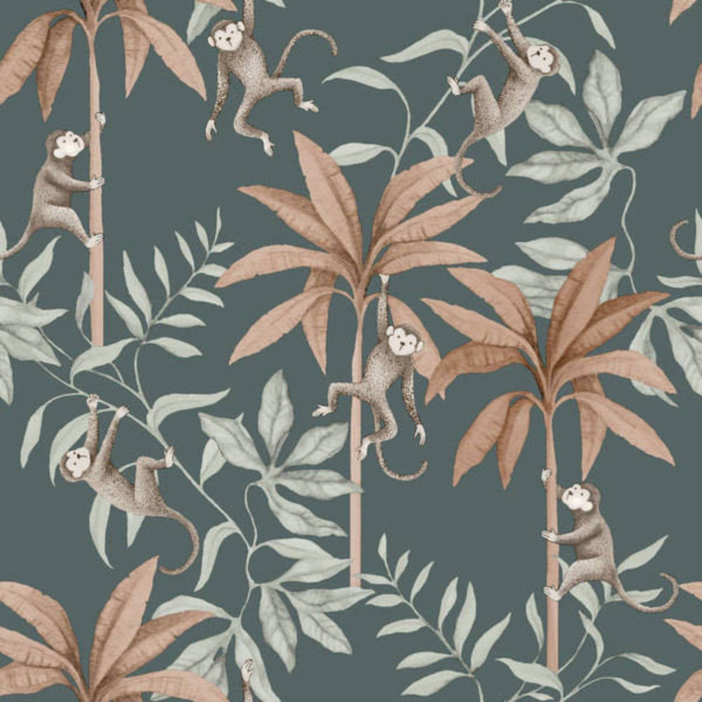 Boråstapeter Newbie Wallpaper II Jungle Friends 6937