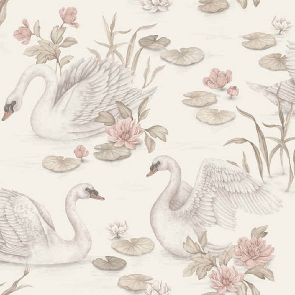 Boråstapeter Newbie Wallpaper II Lily Swan 6924