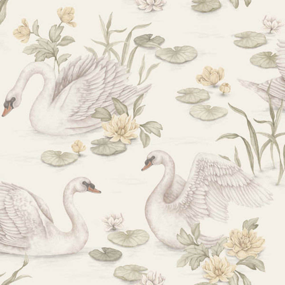 Boråstapeter Newbie Wallpaper II Lily Swan 6926