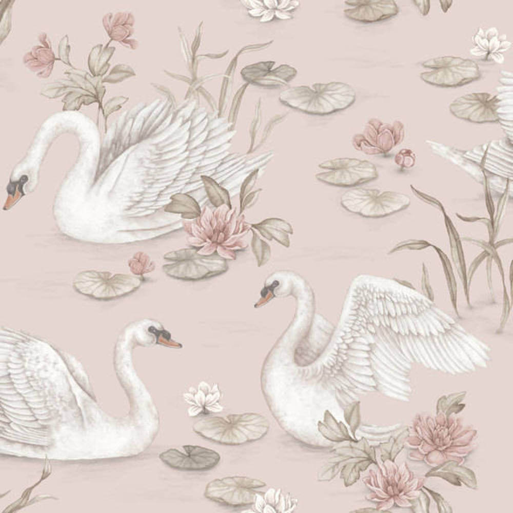Boråstapeter Newbie Wallpaper II Lily Swan 6927