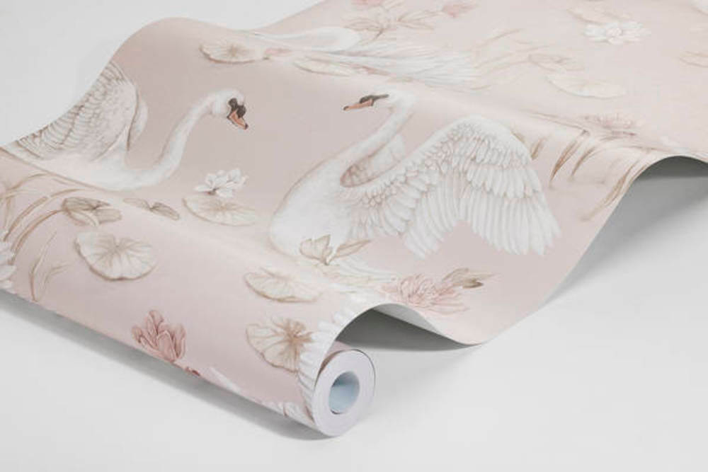 Boråstapeter Newbie Wallpaper II Lily Swan 6927