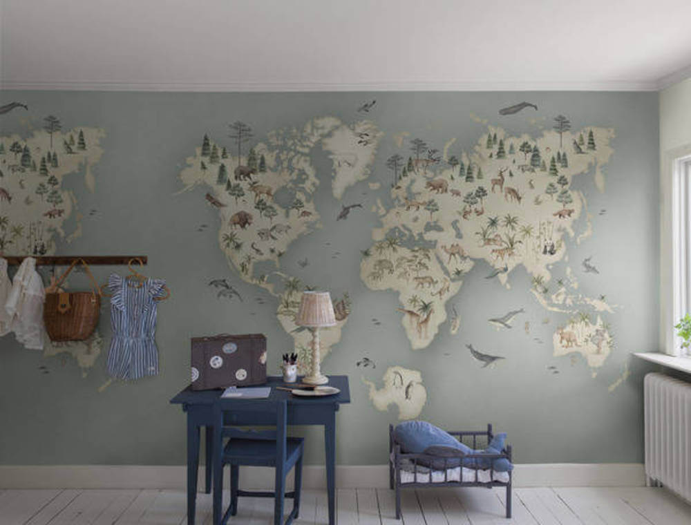 Boråstapeter Newbie Wallpaper II Little Explorer Mural 6946
