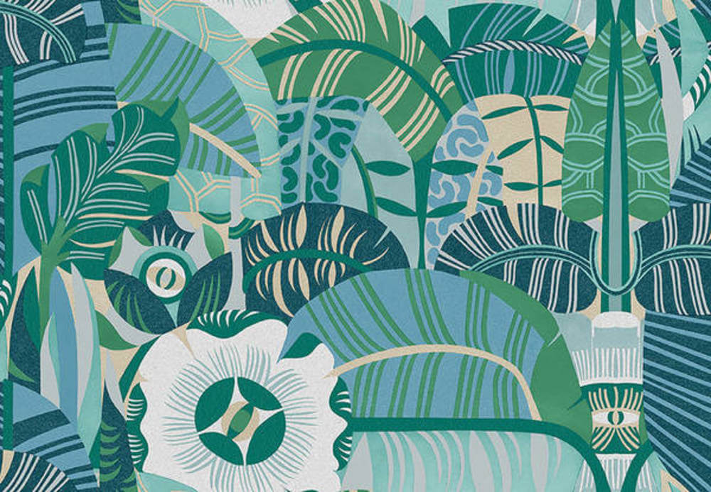 Boråstapeter Swedish Designers Hypnotic Safari 2069