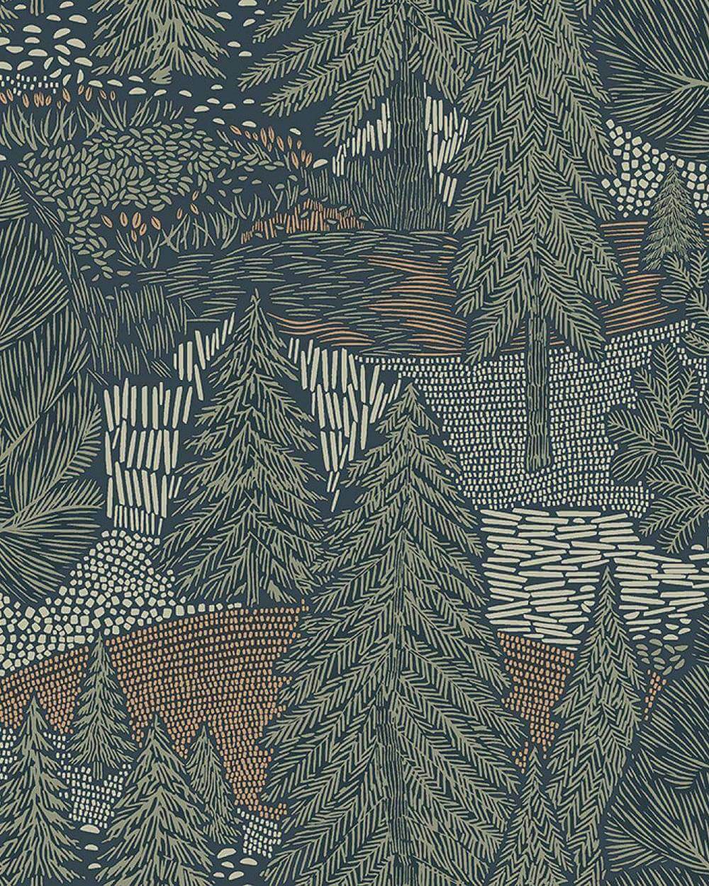 Boråstapeter Woodland Northern Forest 4701