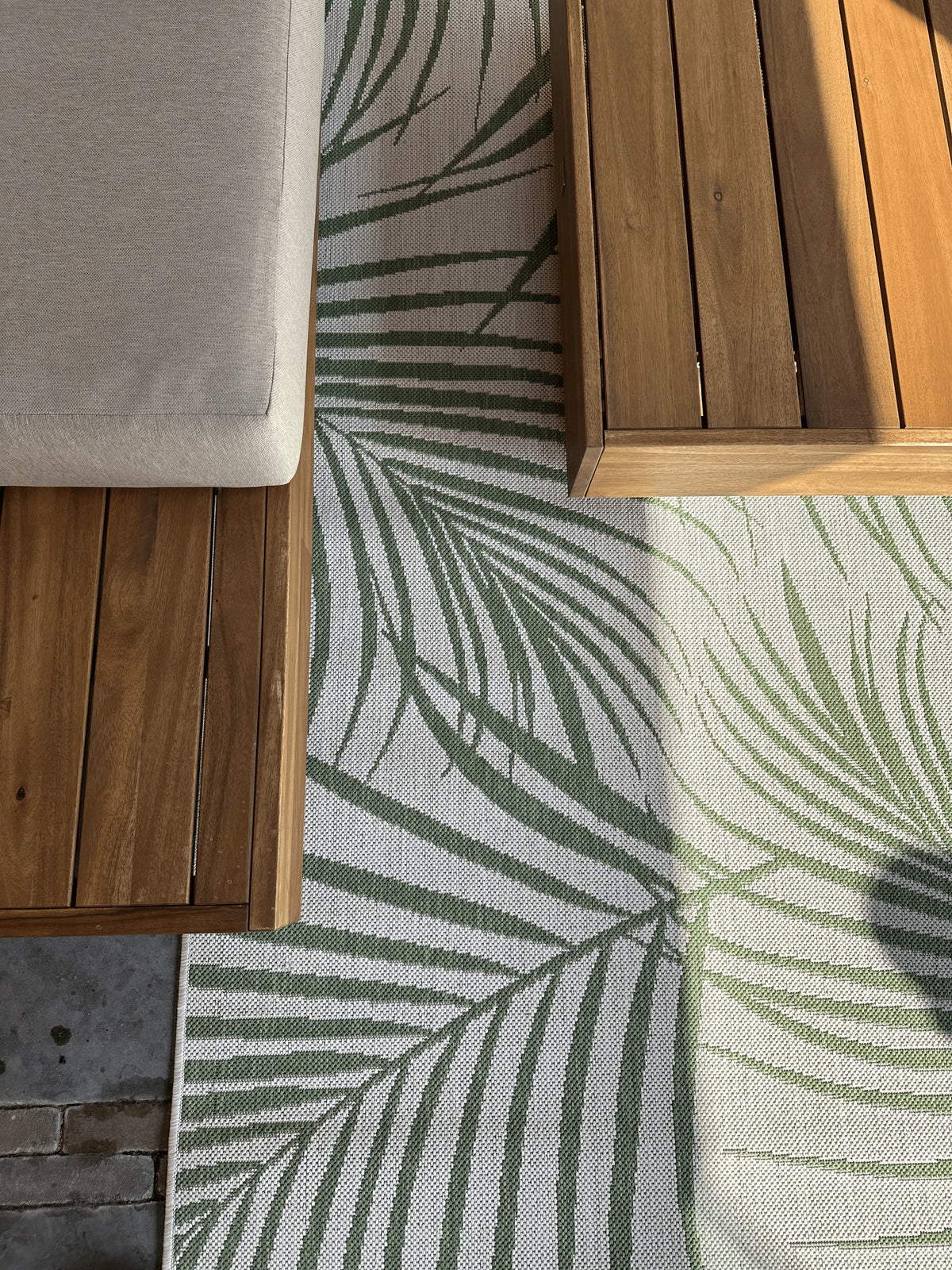 Buitenkleed Botanica Soft Green - 160 x 230 cm