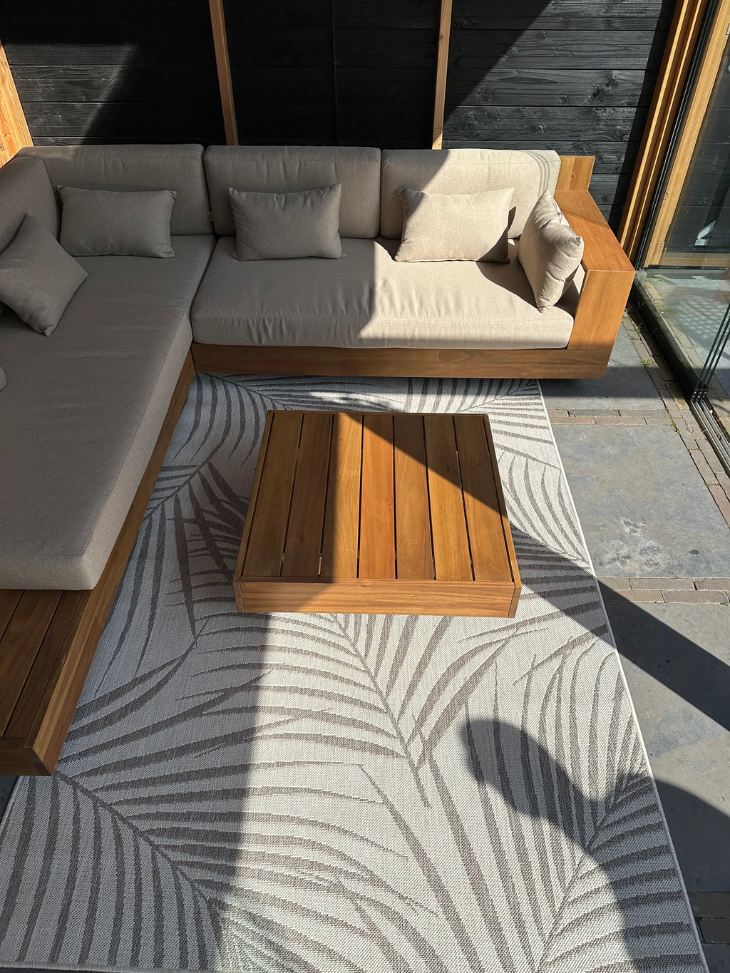 Buitenkleed Botanica Soft Taupe - 160 x 230 cm