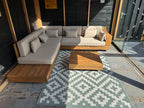 Buitenkleed Diamond Sea Green - 160 x 230 cm
