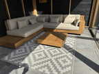 Buitenkleed Diamond Soft Taupe - 160 x 230 cm