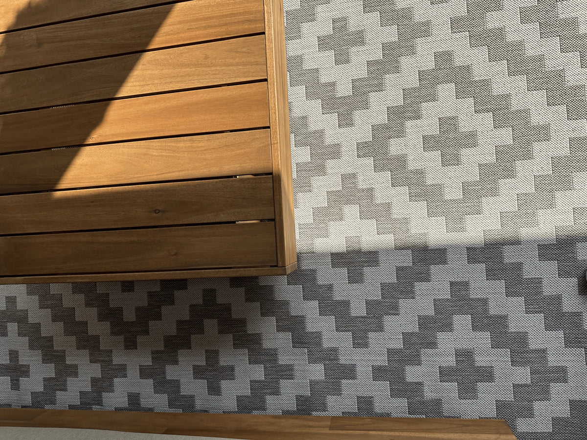 Buitenkleed Diamond Soft Taupe - 160 x 230 cm