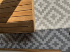 Buitenkleed Diamond Soft Taupe - 160 x 230 cm