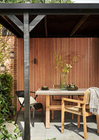 Buitenpaneel massief hout