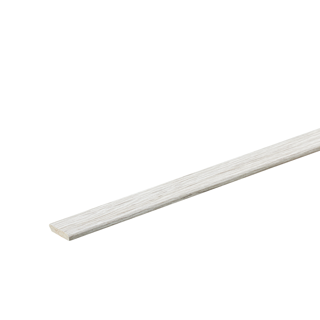 Co-Pro Plakplint Eiken Rook Wit 9901 - 5 x 24 x 2400 mm