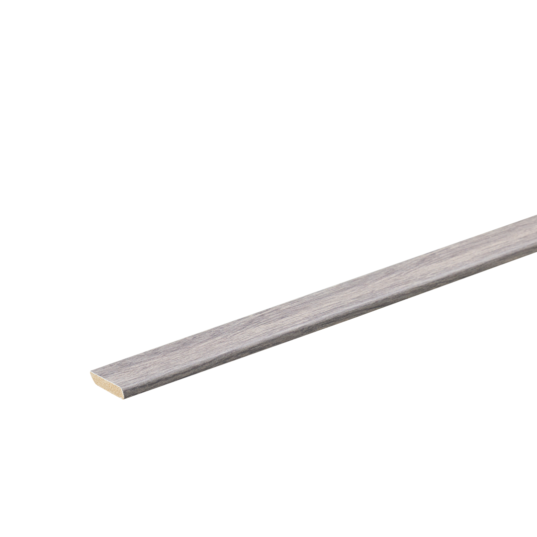 Co-Pro Plakplint Gestoomd Grijs 9909 - 5 x 24 x 2400 mm