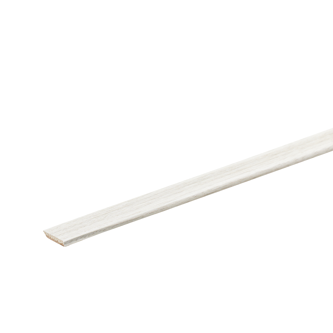 Co-Pro Plakplint Teak Wit 9913 - 5 x 24 x 2400 mm