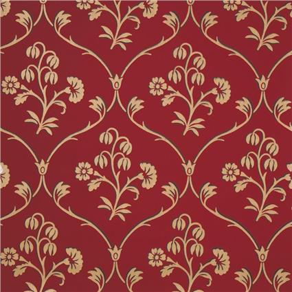 Little Greene London Wallpapers IV Cranford 1765 Cherry Gold