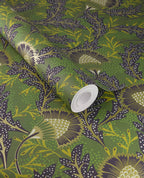 Eijffinger behang Solange 340216 olive green