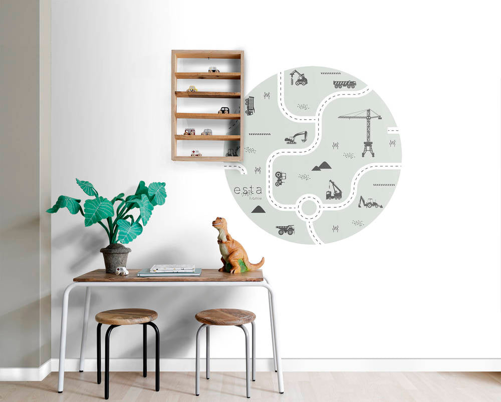 Esta Home Forest Friends 159066 Zelfklevende Behangcirkel