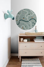Esta Home Forest Friends 159068 Zelfklevende Behangcirkel