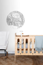 Esta Home Forest Friends 159070 Zelfklevende Behangcirkel
